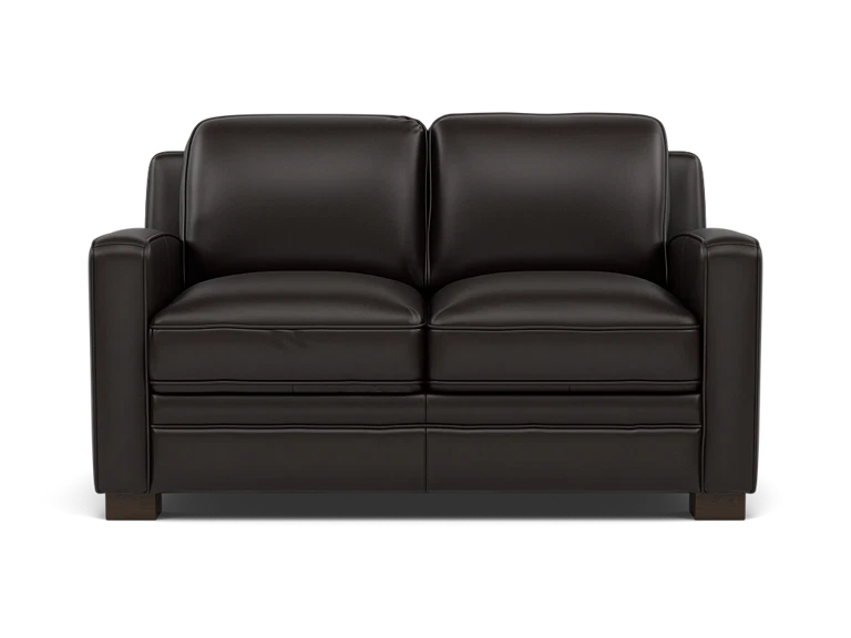 Oliver Leather Loveseat